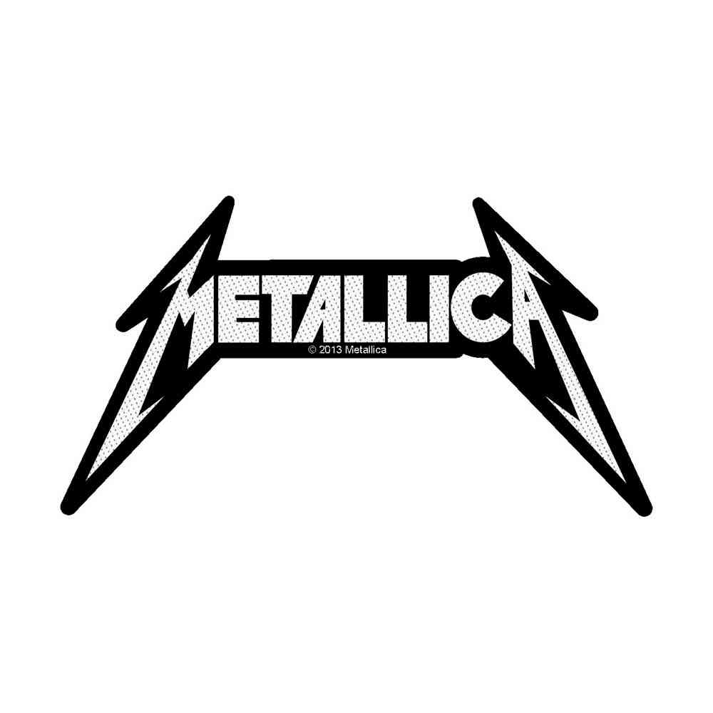 Metallica - Shaped Logo Pièce - Noir